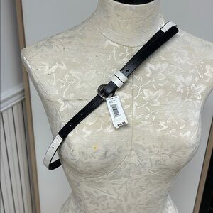 Banana Republic Black and White Belt